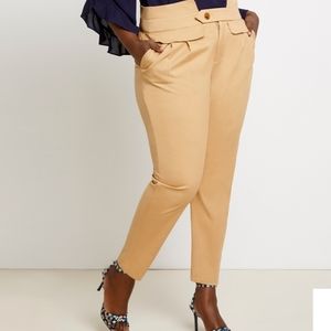 Eloquii Cinched Waist Trousers